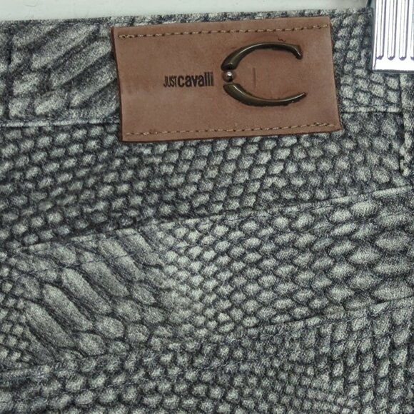 Just Cavalli Women’s Snake Print Pants Sz 44 Sz 12 Made in Italy ITTIERRE USA - Picture 7 of 16